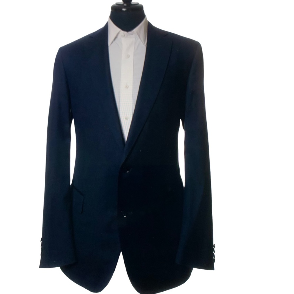 Pal Zileri Viaggiatore Navy Men’s Blazer 36R Made in Italy 75% Wool 25%Cashmere